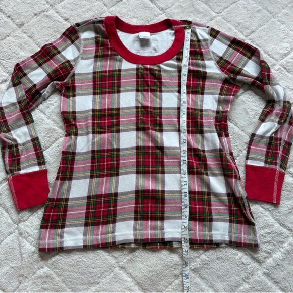 Hanna Andersson | Red Holiday Plaid Matching Family Pajama Set | Size Large - Picture 10 of 14